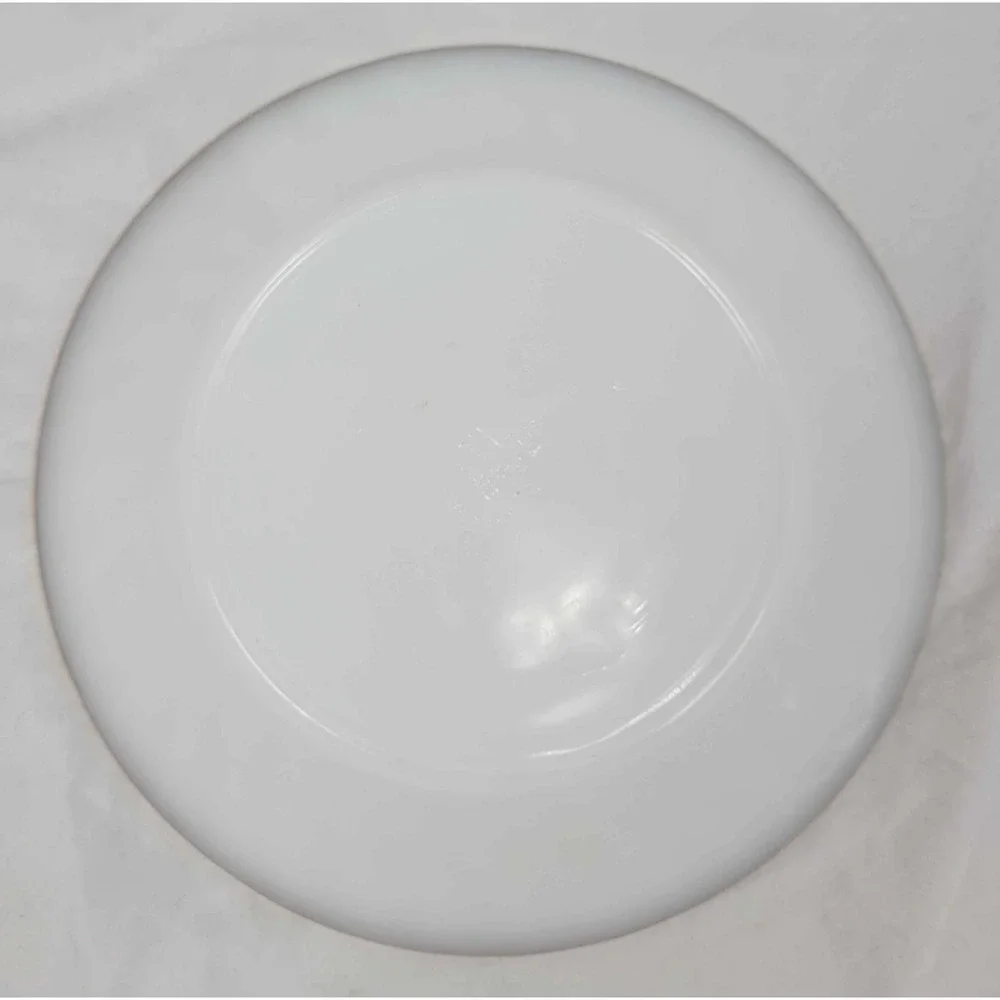 Vintage Oven Fire-King Ware White Porcelain Plate